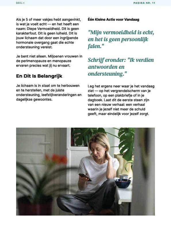 De eBook-gids om Diepe Vermoeidheid te Overwinnen