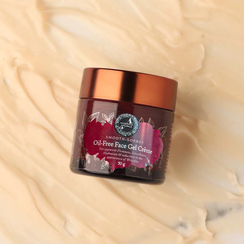 Smooth-Sorbet | Olievrije Gezichtsgelcrème | Voor zichtbaar rimpelvullend effect, helderheid, gladheid & hydratatie