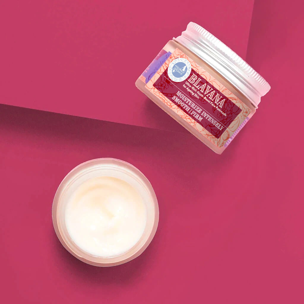 Blavana Anti-Aging Face Cream with Black Dal, Manjistha, Aloe Vera and Almond Oil