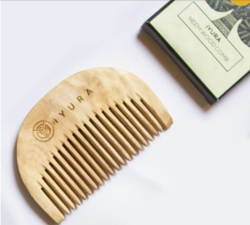 🎁 iYURA Neem Wood Comb (100% off)