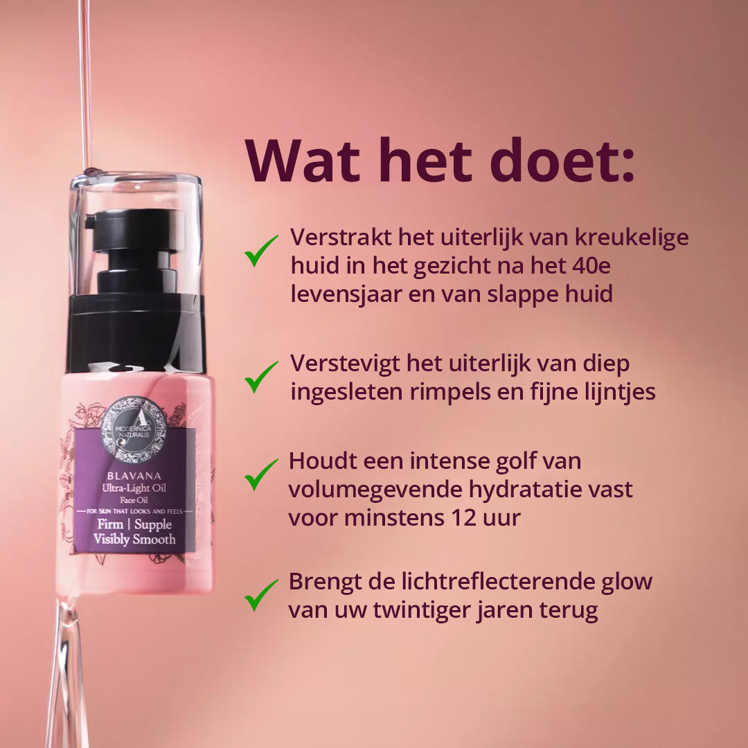 Blavana Ultralichte Gezichtsolie