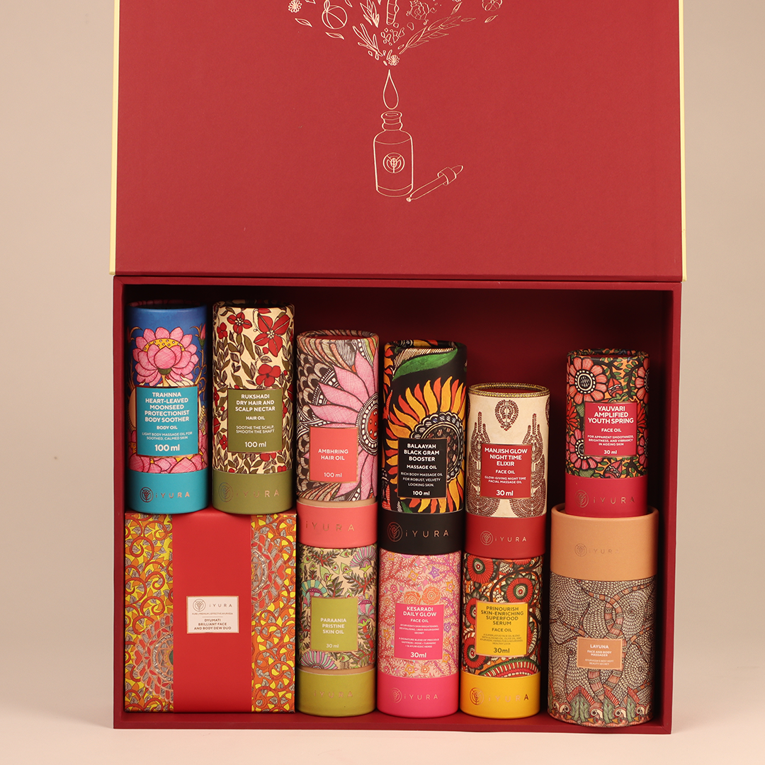 The iYURA Vault - 12 Premium iYURA Oliën in een Luxe Verzamelbox