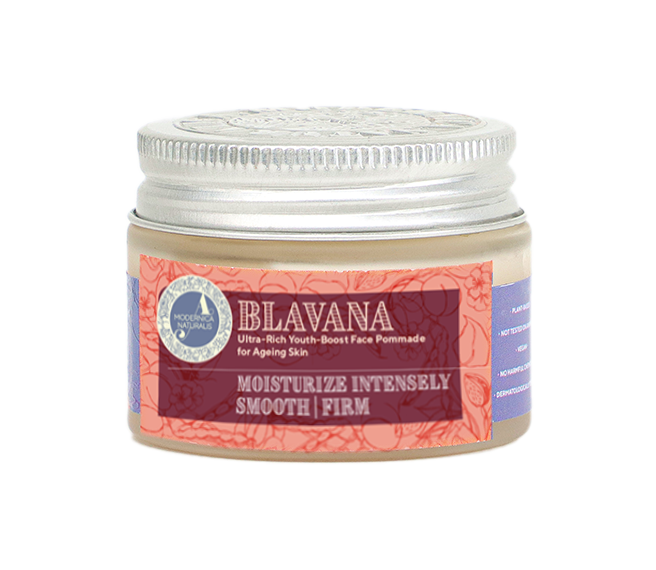 Blavana Anti-Aging Face Cream with Black Dal, Manjistha, Aloe Vera and Almond Oil