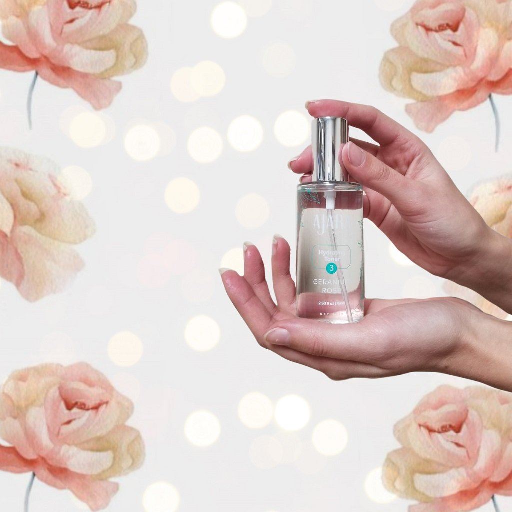 Geranium Rose Toner (voor de droge/Vata-huid) 🏷️