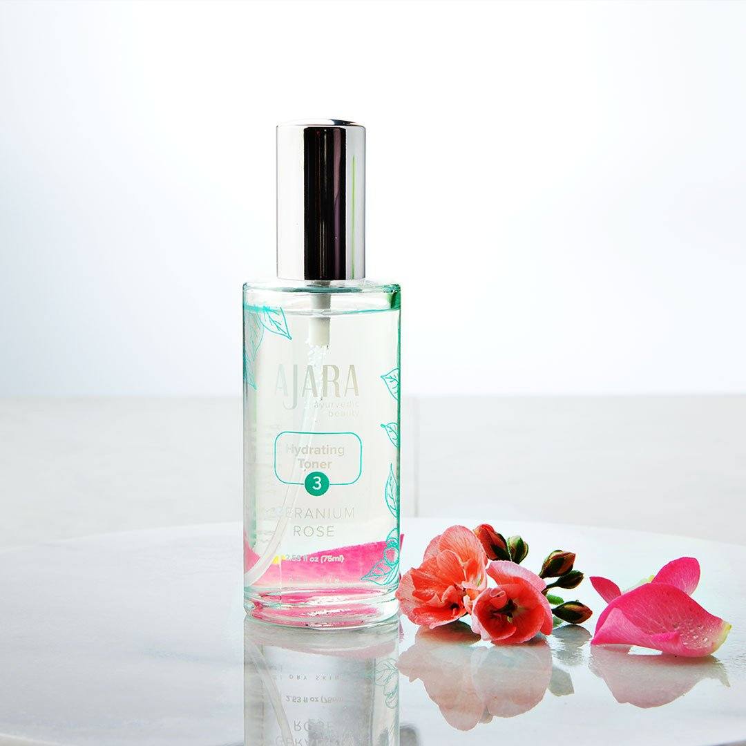 Geranium Rose Toner (voor de droge/Vata-huid) 🏷️