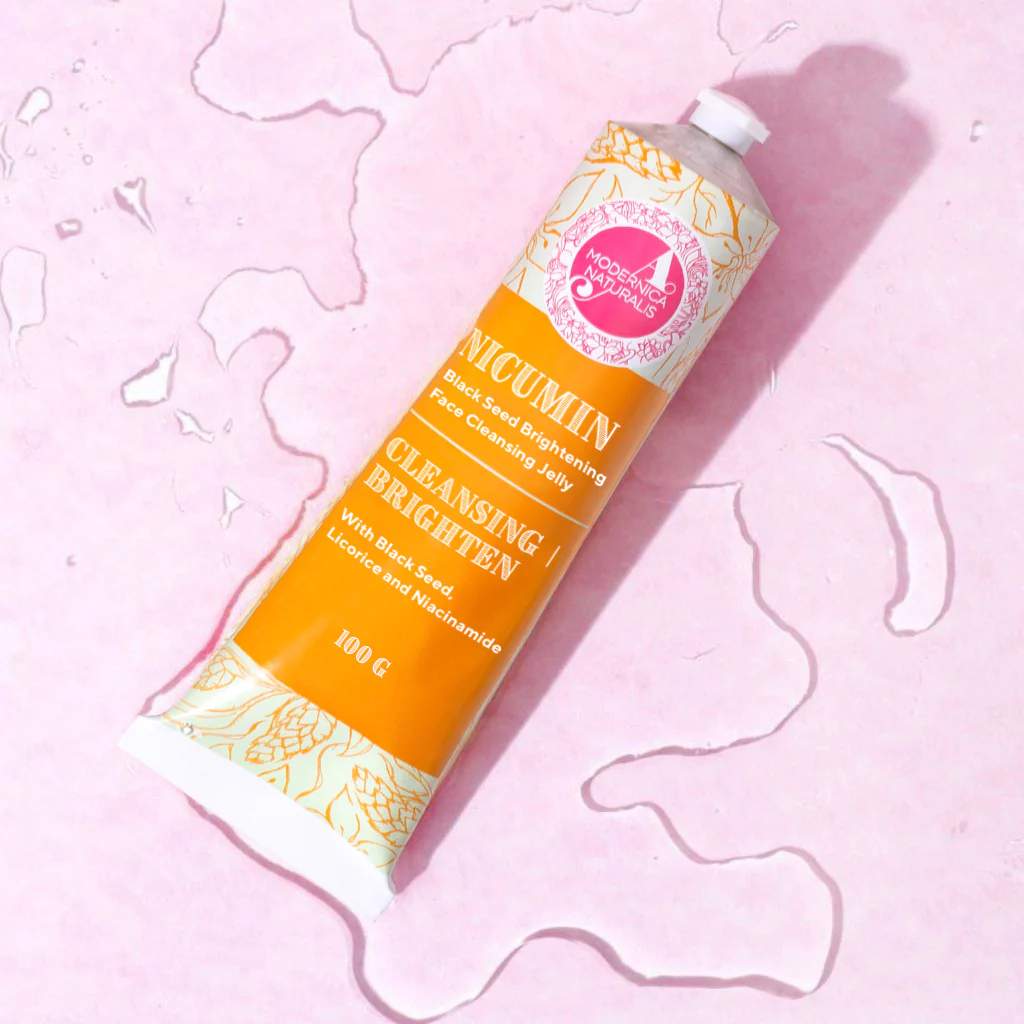 Nicumin Black Seed Brightening Face Cleansing Jelly - Met krachtige extracten van kalonji-zaad, zoethout en saffraan, verrijkt met niacinamide.