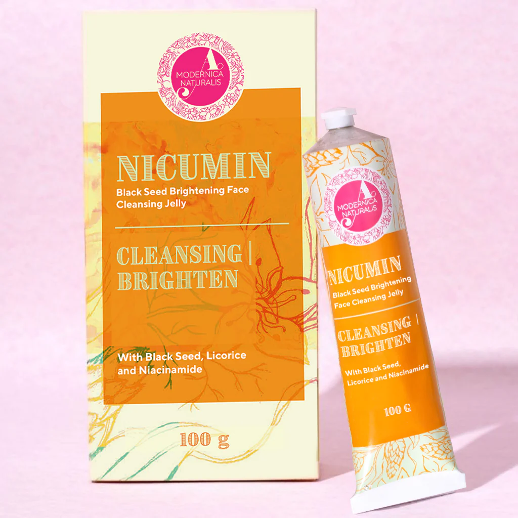Nicumin Black Seed Brightening Face Cleansing Jelly - Met krachtige extracten van kalonji-zaad, zoethout en saffraan, verrijkt met niacinamide.