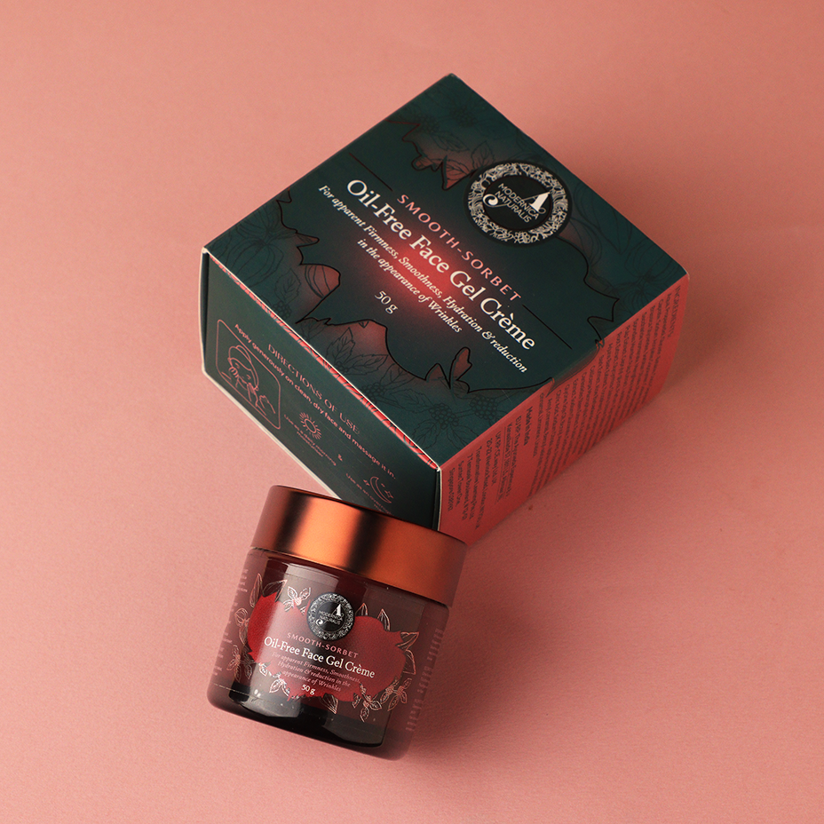 Smooth-Sorbet | Olievrije Gezichtsgelcrème | Voor zichtbaar rimpelvullend effect, helderheid, gladheid & hydratatie