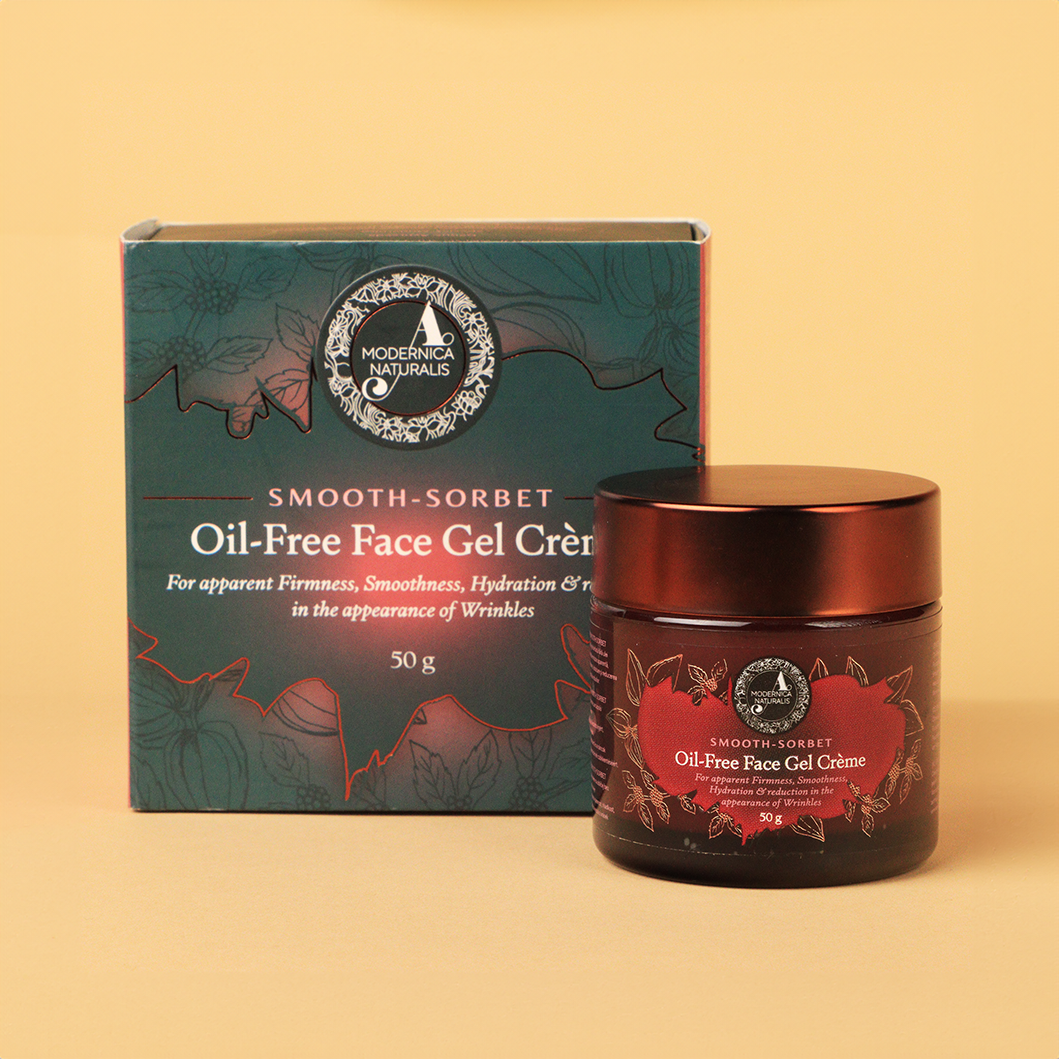 Smooth-Sorbet | Olievrije Gezichtsgelcrème | Voor zichtbaar rimpelvullend effect, helderheid, gladheid & hydratatie